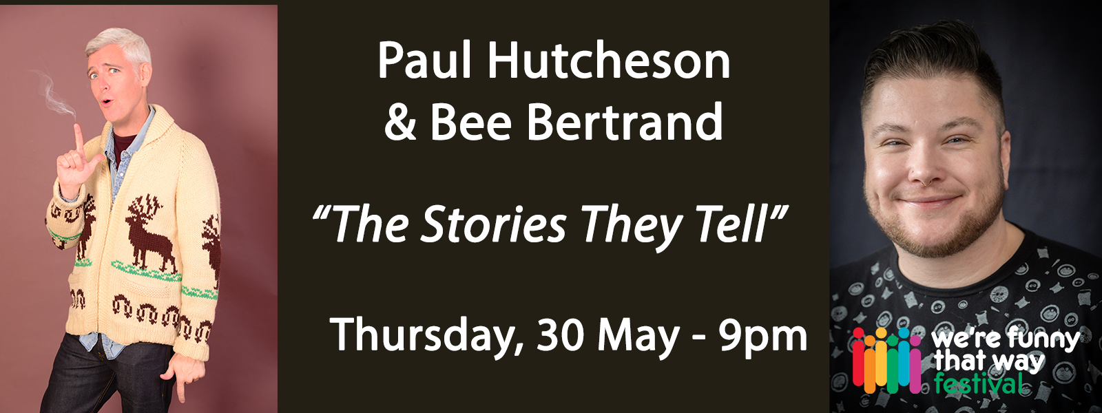 The Stories They Tell featuring Bee Bertrand and Paul Hutcheson show poster