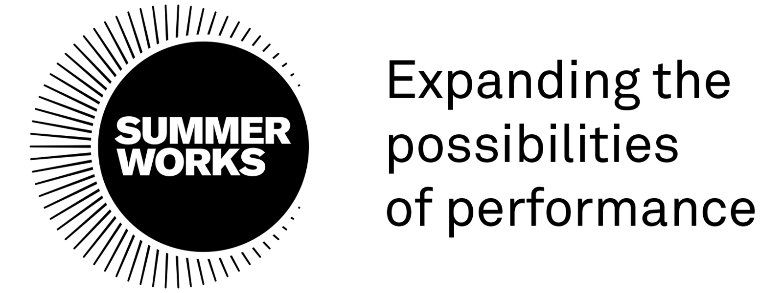 SummerWorks Performance Festival show poster