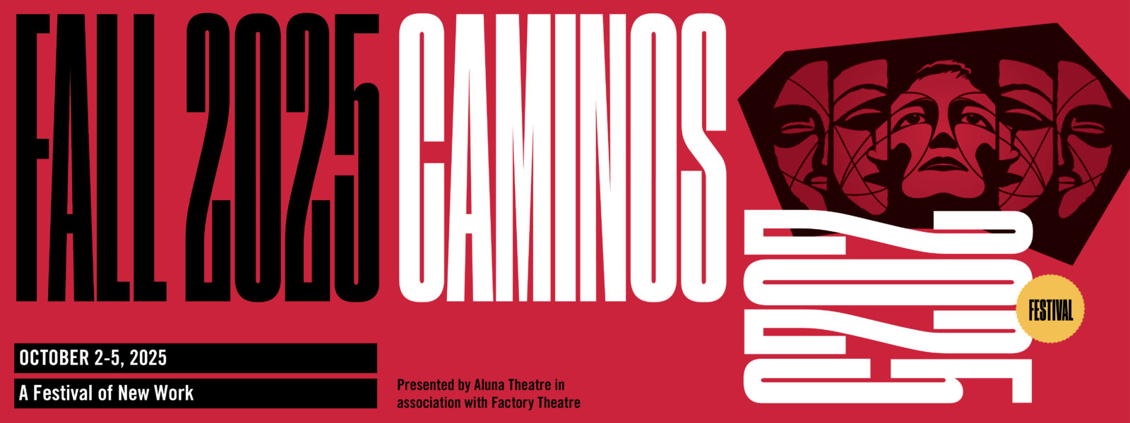 CAMINOS Festival 2025 show poster