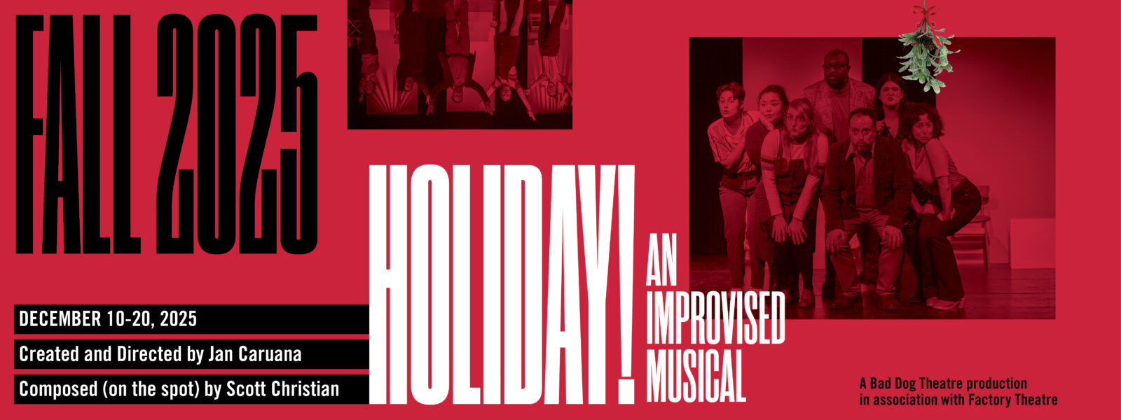 Holiday! An Improvised Musical show poster