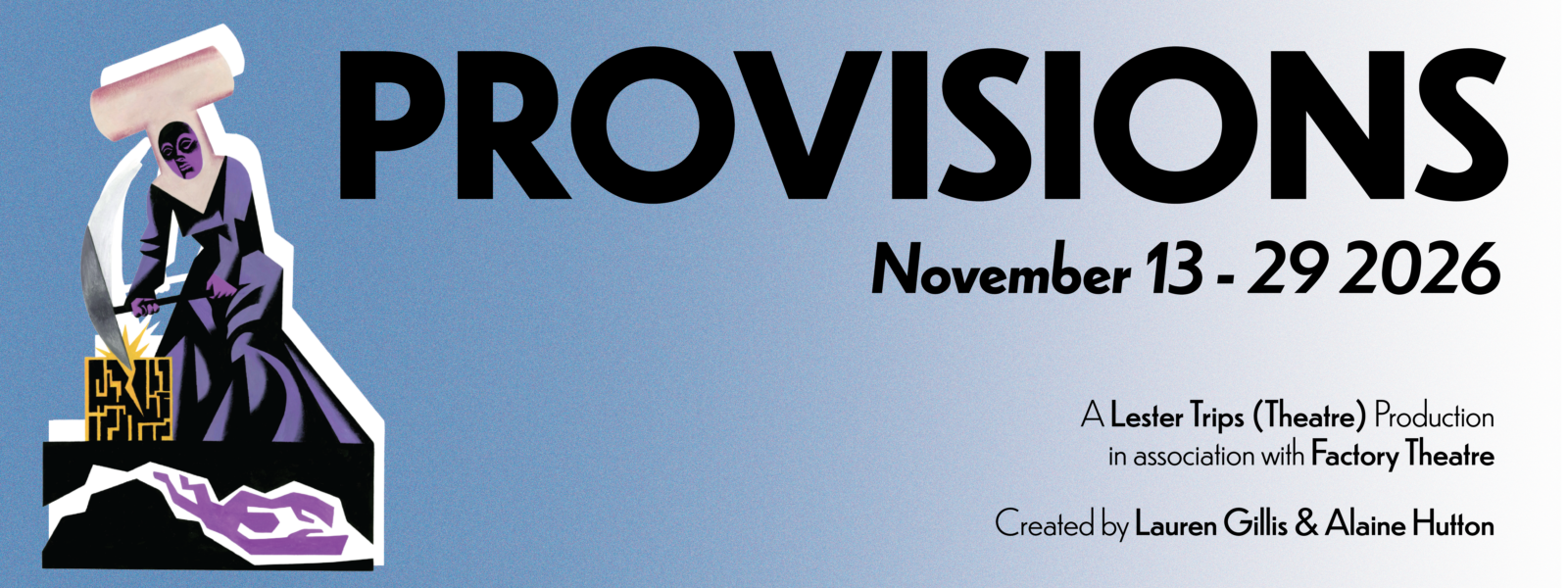 Provisions show poster